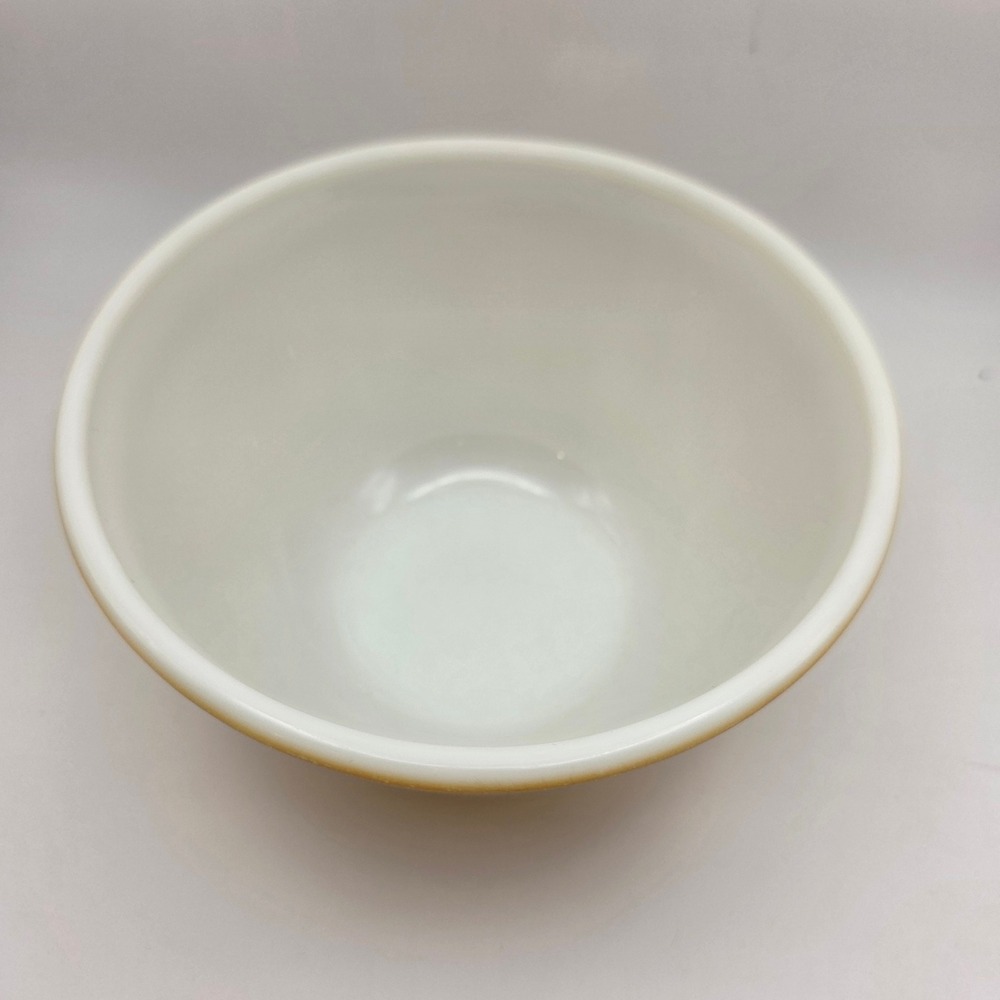 Vintage Pyrex Butterfly Gold Nesting Mixing Bowl Set of 3 Milk Glass MCM 70s - Picture 6 of 12